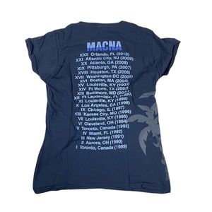 MACNA 2010 Orlando T-Shirt Fish Fishing Womens Medium